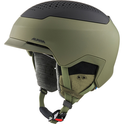 Alpina Gems Skihelm (Maat 51-55CM, Olijf)