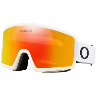 Oakley Target Line L Skibril (Maat One Size, Wit)