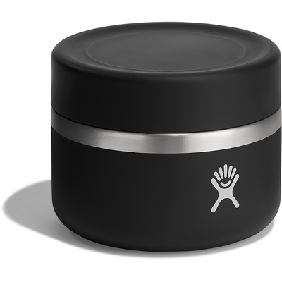 Hydro Flask 12oz Insulated Food Jar (Maat 0.355L, Zwart)