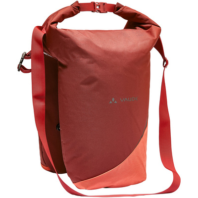 Vaude Road Master Urban Double Fietstas (Maat 38L, Rood)