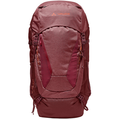 Vaude Dames Asymmetric 48+8 Rugzak (Maat 56L, Rood)