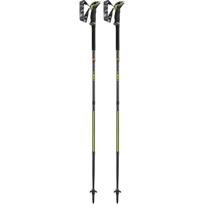 Leki Sherpa FX.One Carbon Wandelstokken (Maat 140CM, Zwart)