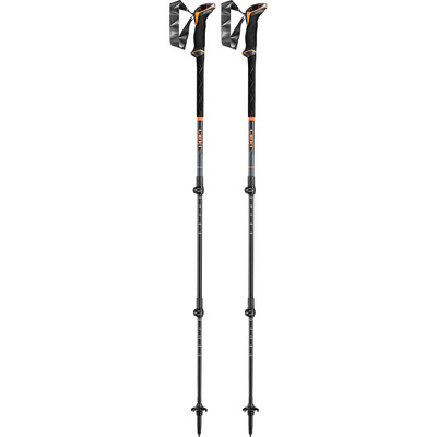 Leki Sherpa Lite Wandelstokken (Maat 100-135cm, Zwart)