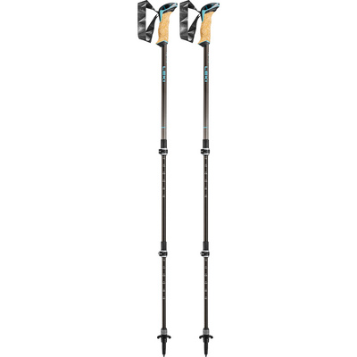 Leki Cressida AS Wandelstokken (Maat 90-125cm, Bruin)