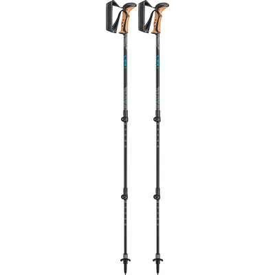 Leki Khumbu Lite AS Wandelstokken (Maat 100-135cm, Zwart)