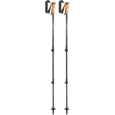 Leki Legacy Lite AS Wandelstokken (Maat 100-135cm, Groen)