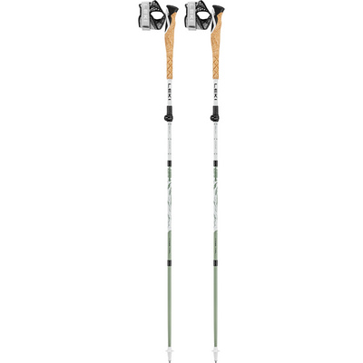 Leki Cross Trail FX Superlite Wandelstokken (Maat 110-130cm, Wit)