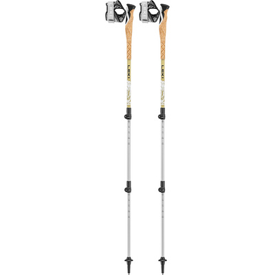 Leki Cross Trail Lite TA Wandelstokken (Maat 100-135cm, Wit)