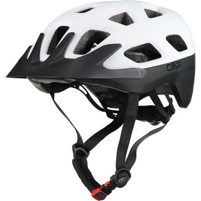 CMP Casque MTB (taille 55-58cm, Blanc)