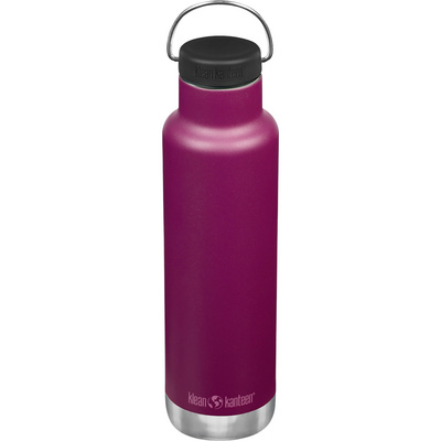 Klean Kanteen Gourde isotherme Classic VI Loop Cap (taille 592ml, Violet)
