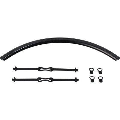 Ortlieb Quick Rack Mudgard (Maat 38mm, Zwart)