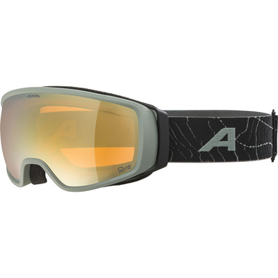 Alpina Dubbele Jack Planet Q-Lite Skibrille