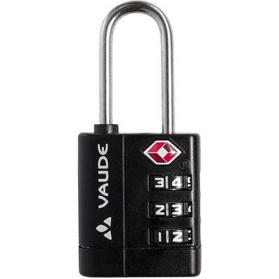 Vaude TSA Combination Lock II Slot (Maat One Size, Zwart)