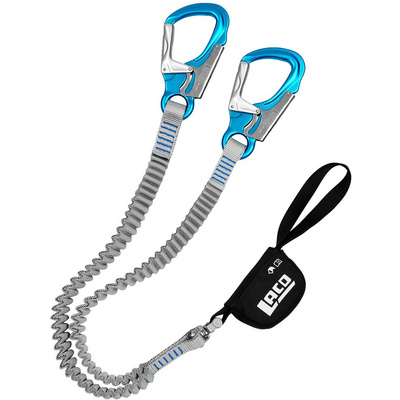 LACD Via Ferrata Pro Evo S 3.0 Klettersteigset (Maat One Size, Grijs)