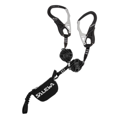 Salewa Ergo Zip Klettersteigset (Maat One Size, Zwart)