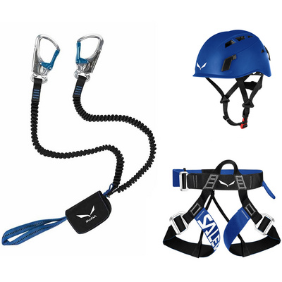 Salewa Premium Attac-Evo-Toxo 3.0 Klettersteigset (Maat ONE SIZE, Zwart)