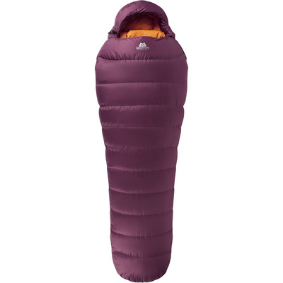 Mountain Equipment Femme Sac de couchage Classic Eco 500 (taille MAX. 170CM , Violet)