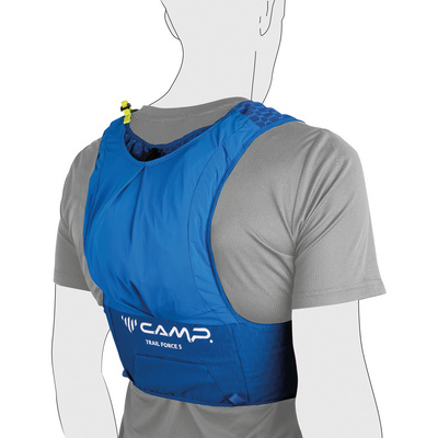 Camp Sac à dos de trail running Trail Force 5 (taille 5L | X-M, Bleu)