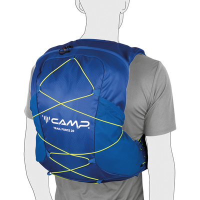 Camp Trail Force 20 Trailrunning Rugzak (Maat 20L | XS-M, Blauw)