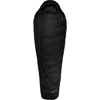 Grüezi Bag Biopod DownWool Subzero Black Edition Slaapzak (Maat MAX. 185CM, Zwart)