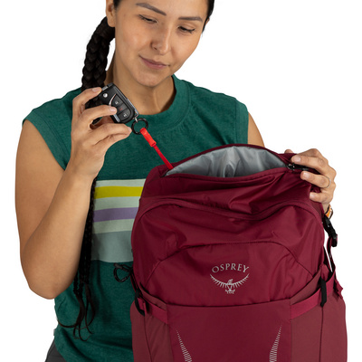 Osprey Hikelite 28 Wandelrugzakken rood