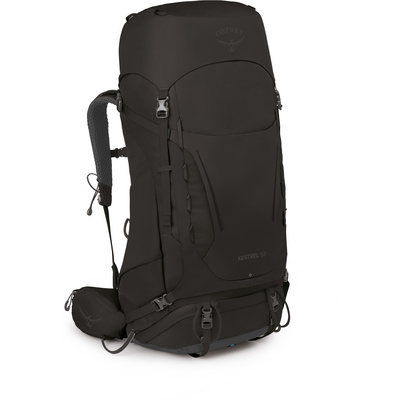Osprey Heren Kestrel 58 Rugzak (Maat 58L | L-XL, Zwart)