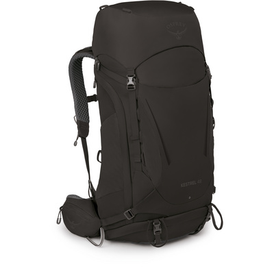 Osprey Heren Kestrel 48 Rugzak (Maat 48L | S-M, Zwart)