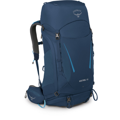 Osprey Heren Kestrel 48 Rugzak (Maat 48L | S-M, Blauw)