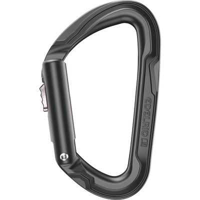 Edelrid Pure Slider Karabiner (Maat 000, Zwart)