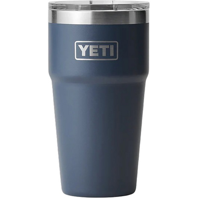 Yeti Coolers Rambler 16oz Stackable Geïsoleerde mok (Maat 473ml, Blauw)