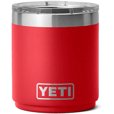 Yeti Coolers Rambler 10oz 2.0 Lowball Thermosbeker (Maat 296ml, Rood)
