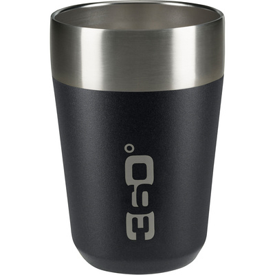 360 Degrees Vacuum Travel Thermosbeker (Maat REG, Zwart)