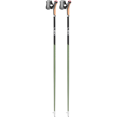 Leki Flash Carbon Stokken (Maat 130CM, Groen)
