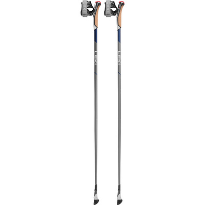 Leki Smart Flash Stokken (Maat 110CM, Grijs)