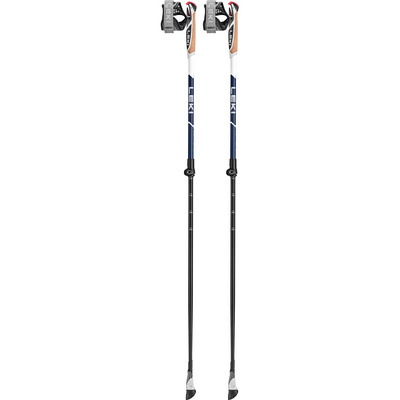 Leki Bâtons Smart Supreme (taille 100-130cm, Bleu)
