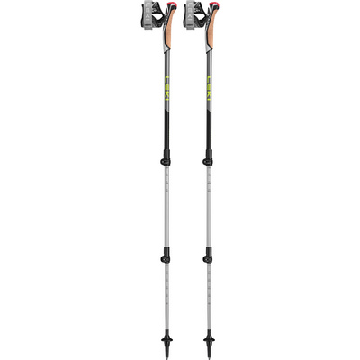 Leki Traveller Alu Stokken (Maat 90-130cm, Zwart)