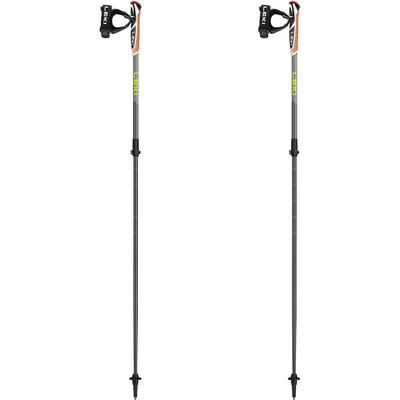 Leki Spin Shark SL Stokken (Maat 100-130cm, Grijs)