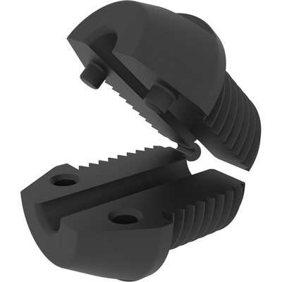 Leki Afsluitdopje M9 (Maat 12MM, Grijs)