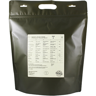 Trek'n Eat Day Ration Pack Type 2 Tactical Line (taille 1,1kg)