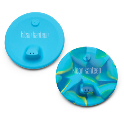 Klean Kanteen Kinderen Cup Sippy Lid 2-Pack (Maat ONE SIZE, Blauw)