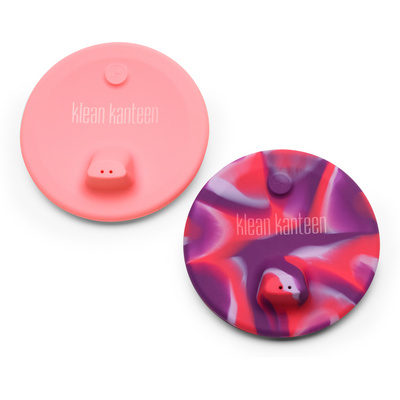 Klean Kanteen Kinderen Cup Sippy Lid 2-Pack (Maat ONE SIZE, Roze)
