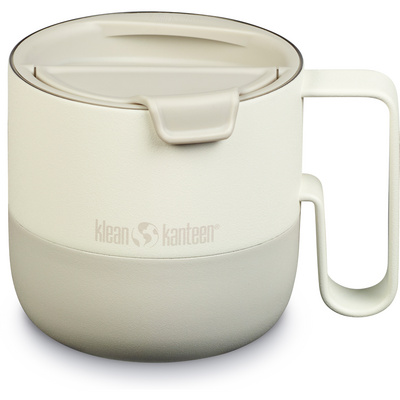 Klean Kanteen Flip Lid Rise Mug (Maat 414ml, Wit)