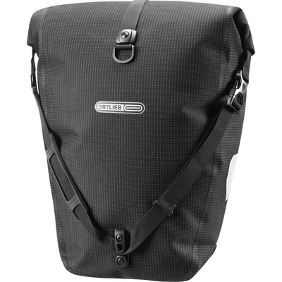 Ortlieb Back-Roller High-Vis Fietstas (Maat 20L, Zwart)