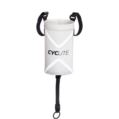 Cyclite Sacoche de guidon Food Pouch / 01 (taille 0.8L, Blanc)