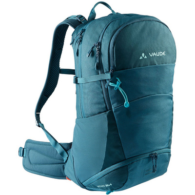 Vaude Wizard 30+4 Rugzak (Maat 30L+4L, Blauw)
