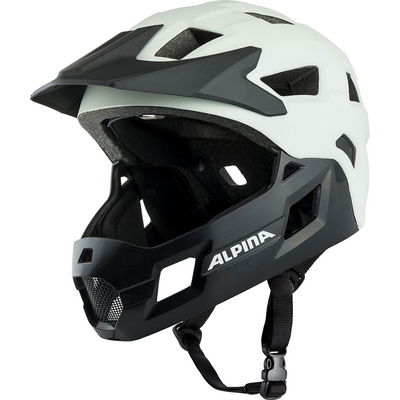 Alpina Kinderen Rupi fietshelm (Maat 50-55CM, Wit)