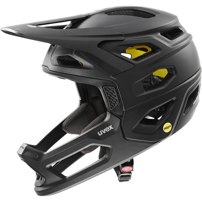 Uvex Revolt MIPS fietshelm (Maat 52-57CM, Zwart)