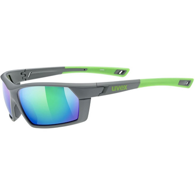 Uvex Sportstyle 225 Sportbril (Maat One Size, Grijs)