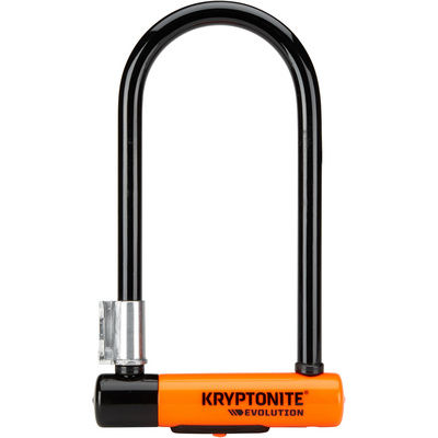 Kryptonite Evolution Standaard fietsslot (Maat 10,2x22,9cm, Zwart)