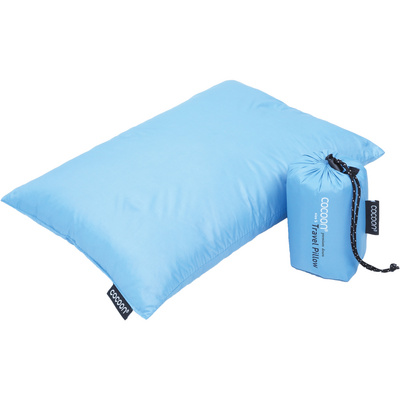 Cocoon Daunen Reiskussen (Maat S, Blauw)